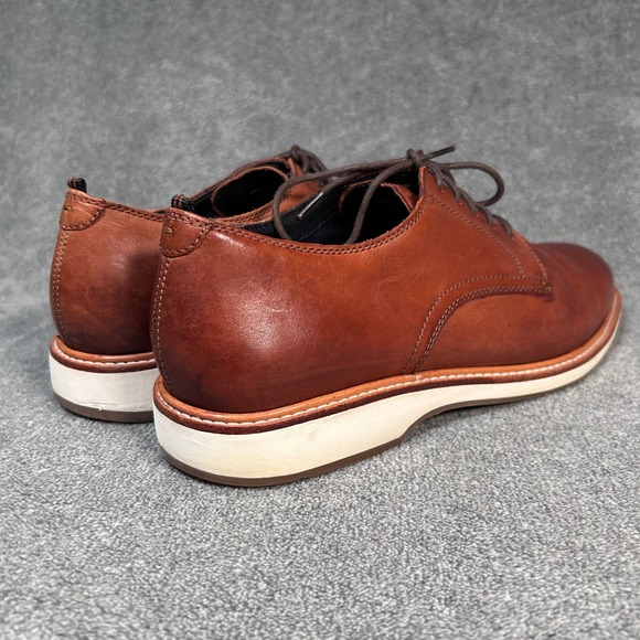 Cole Haan Derby Oxford Leather Brown Grand OS Hybrid Shoes Men\'s 10M main image 8